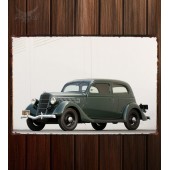 Металлическая табличка Ford V8 Standard Tudor Sedan (48-700)